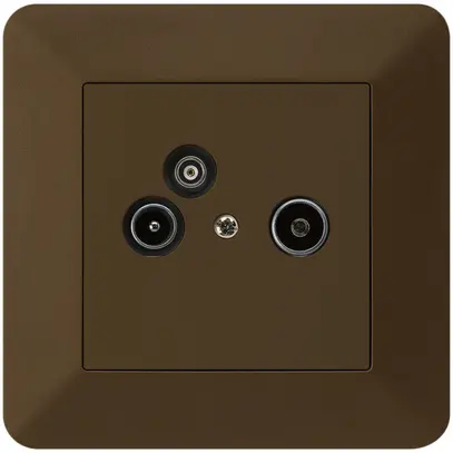 UP-Antennendose R/TV-Daten kallysto.trend 2GHz 19db braun 