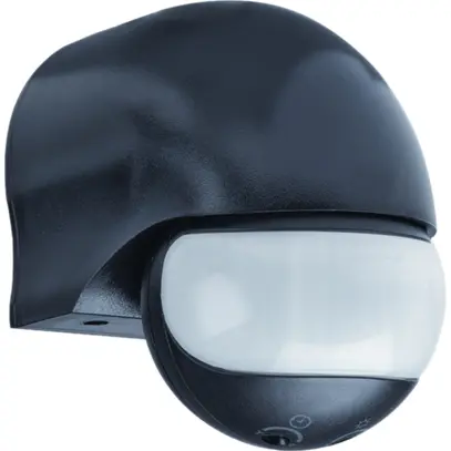 Rilevatore di movime. AP PIR nero Ferratec 180° IP44 230VAC 50Hz 