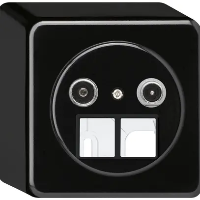 Presa multimedia AP basico TV-R 14dB 2GHz nero 