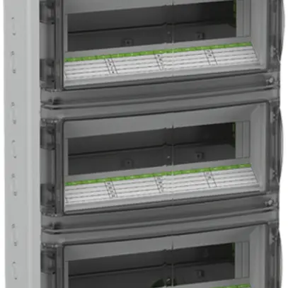 Quadro distributore AP Demelectric AK 42 IP65 PC IK08 315×600×155mm 