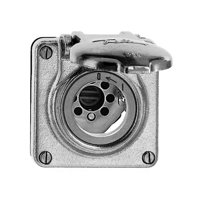 Contatto rotat. INS bagn. 0<-1/L Al, per serratura, senza cil. 