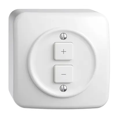 Station secondaire AP 1K/2T pour variateur Sdue Wiser blanc 