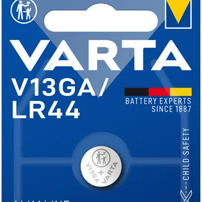 Pile bouton alcaline VARTA Electr. V13GA 1.5V blister à 1 pièce 