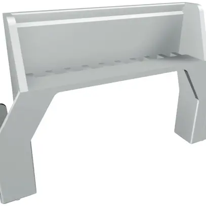 Support de bornes Hager gamma pour armoire de distribution mini GD108N 8 modules 