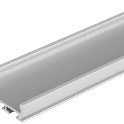 Profilé plat LDV WIDE PW01/U/26×8/14/1, largeur utile 14mm, 1m, Al 