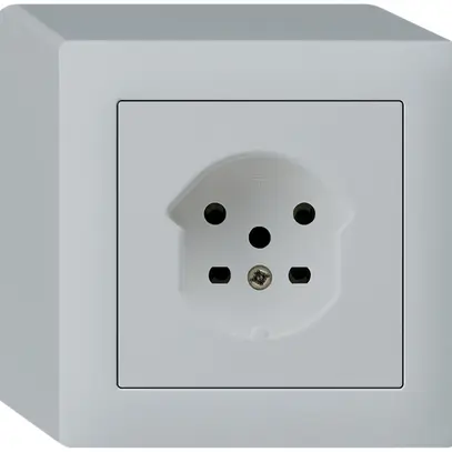 Presa AP HA kallysto tipo 15 con morsetti a innesto grigio chiaro 