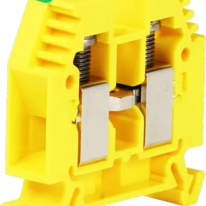 Morsetto di passaggio componibile WZ 6…16mm² 76A 1000V vite 2×1 DIN 35mm ve-gi 