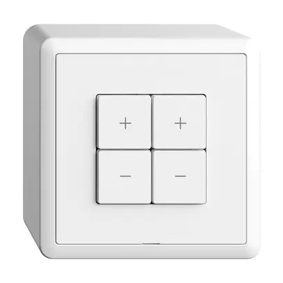 Variateur Uni-LED AP 2K/4T Edue Wiser blanc 