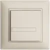 Pulsante INC KNX 1×EDIZIOdue crema RGB senza LED con inserto carta 