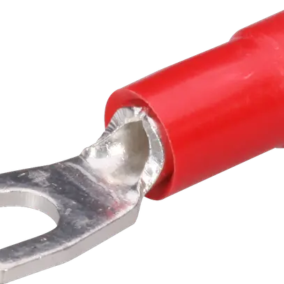 Cosse à sertir forme fourche Mischke IG M5 0.5…1.5mm² Cu-étamé isolé rouge 