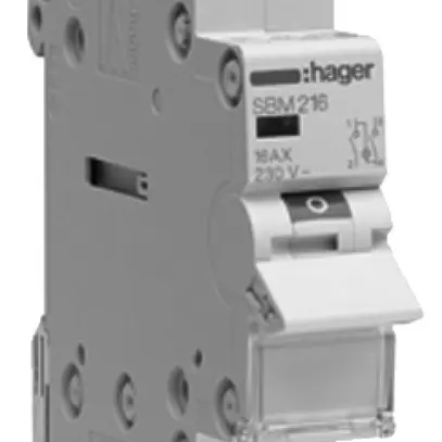 Interruttore AMD Hager SBM 32A 230V 2 chiusura 0 apertura 1 invertitore 