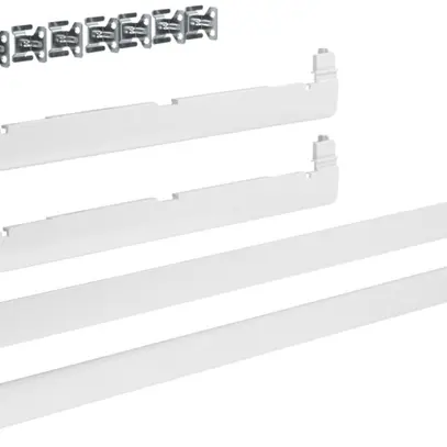 Cornice di elevazione Hager volta 3-file 348×630×9mm IP30 bianco puro 