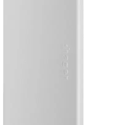 Pezzo finale Hager tehalit.LF 110×40mm grigio IP30 