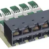 Anschlussmodul 10×RJ45/u ISDN Kat.3, Pin 4-5,3-6, R&Mfreenet 