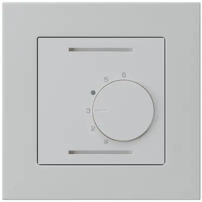 Termostato ambiente INC kallysto.pro grigio chiaro senza interruttore 