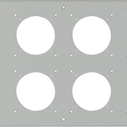 Intestazione INC ELEMENT SNAPFIX® 2×4 425×225mm alluminio 