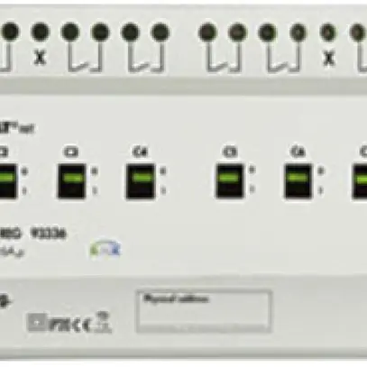 Actionneur-commutateur AMD KNX Luxomat SA8-230/16/H/KNX, 8-fois, 16A/230VAC 
