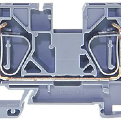 Morsetto di passaggio componibile WZ 2.5…16mm² 65A 600V molla 2×1 DIN 35mm gr 