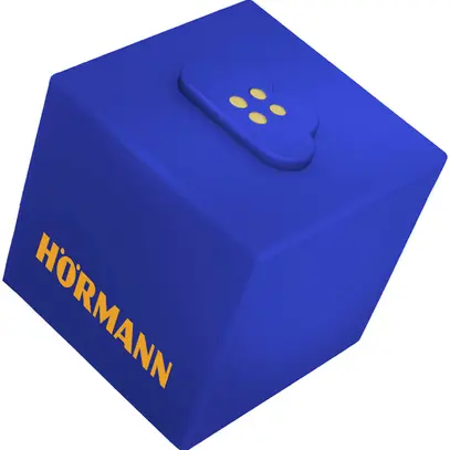 Modulo di ampliamento SmartHome homee Hörmann BiSecur Cube, 50×50×50mm, blu 