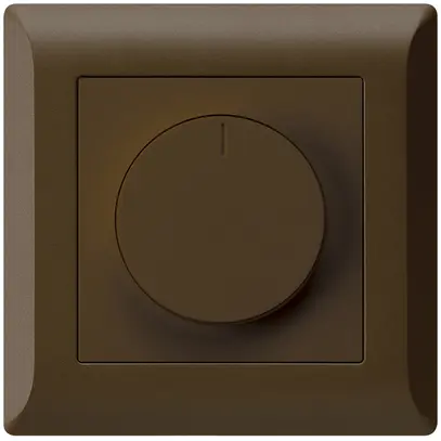 Variateur rotatif universel ENC Hager kallysto.line 20…400W/VA brun 