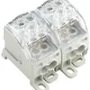 Blocco ripartizione WM WPD 204 2×25/4×16+6×10 2L connessione a vite TS35 grigio 