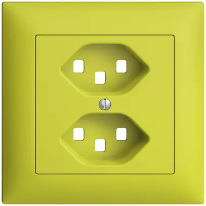 Kit frontale INC EDIZIOdue lemon 88×88mm 2×T23 