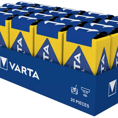 Pila alcalina VARTA Industrial 9V 1 pezzo 