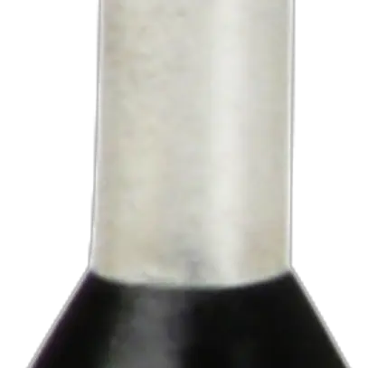 Aderendhülse Typ B isoliert 1.5mm²/8mm schwarz 