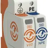 Überspannungsableiter Bettermann V50 +NPE+FS, 1L, Typ 1+2, 280V 