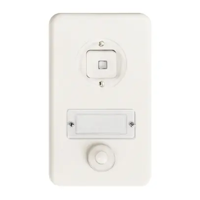 Combinaison ENC I-I AR+sonnerie POMI blanc 