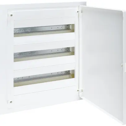 Coffret de distribution ENC Hager golf 3 rangées 18UM IP40 460×543×97.5mm 