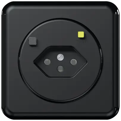 Presa FI INC CLASSIC B T13 30mA nero 