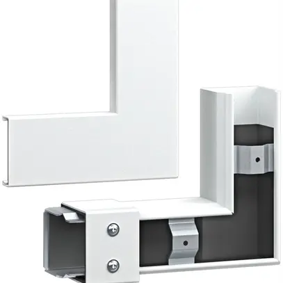 Angolo piatto tehalit FWK-Plus 60×60mm bianco traffico 
