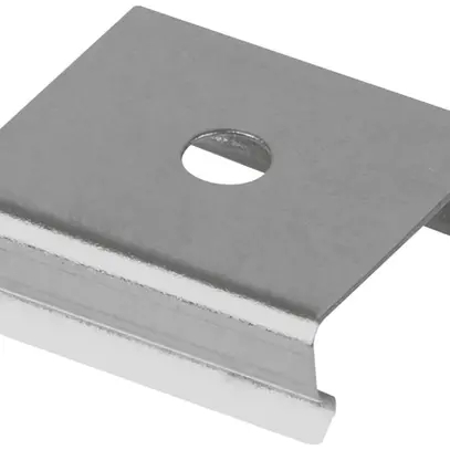 Clip di fissaggio LDV PM02/MB, per profilo tondo PM02, argento 