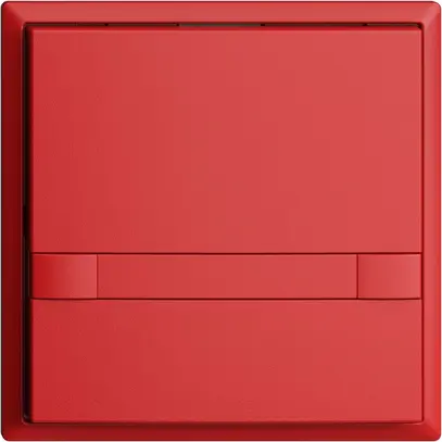 Poussoir ENC KNX 1× EDIZIOdue colore berry RGB sans LED avec insert papier 