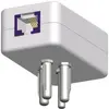 Direktadapter Ceconet 4L/RJ45f, weiss 