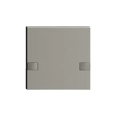 Touche 1/1 KNX/électron.s.LED EDIZIOdue commande à 2-touches gris foncé 