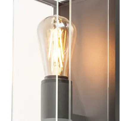 Wandleuchte SLV QUADRULO SENSOR WL 15W IP44 290×140×160mm anthrazit 