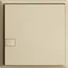 UP-Taster KNX 1-fach EDIZIOdue vanille RGB mit LED 