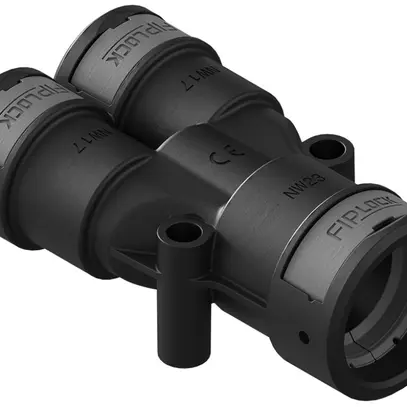 Raccordo Y Plica FIPLOCK diametro nominale  17-18-27 nero 