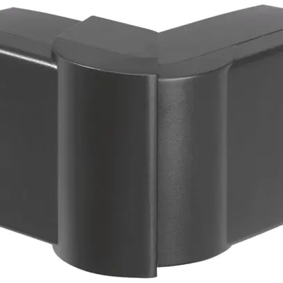 Angolo esterno Hager tehalit.LF 57×40mm nero IP30 