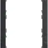Cadre de recouvrement EDIZIOdue prestige pour KNX-Panel 7" ardoise 