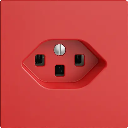 Prise ENC EDIZIOdue T23 16A berry avec bornes enf. 