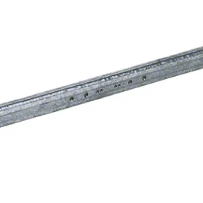 Barra di ritenuta Hager Univers 750×25×12mm metallo grigio 