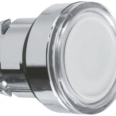 Tête de commande pour contact lum. Schneider Electric blanc 