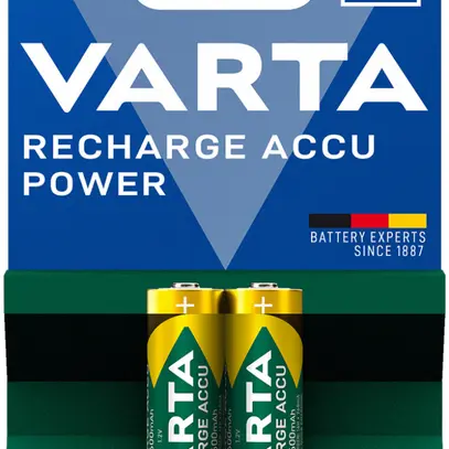 Accumulateur VARTA Ready To Use NiMH HR6/AA, 2.6Ah blister à 2 pièces 