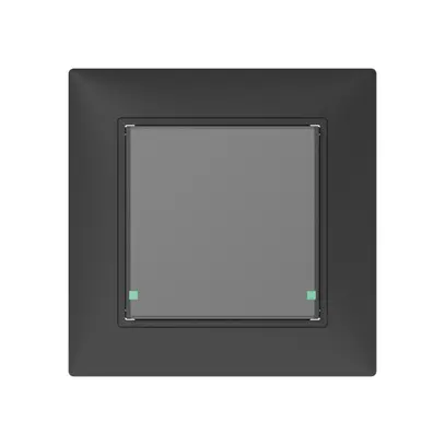 Pulsante INC SIDUS 1/2 con LED antracite 