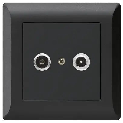 Prise antenne ENC kallysto.line R/TV 14dB 2GHz noir 