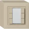 Poussoir universel AP 6×kallysto sans LED beige 