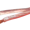 Lautsprecher-Flachkabel 2×1.5mm² transparent-rot Spule à 100m 